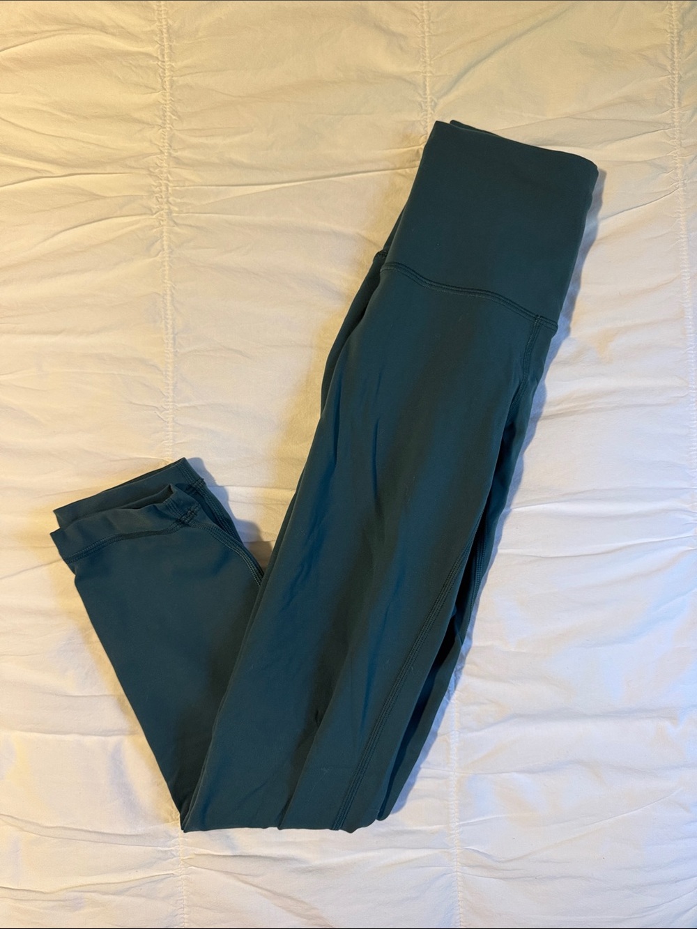 Lululemon Wunder 23’ emerald green leggings